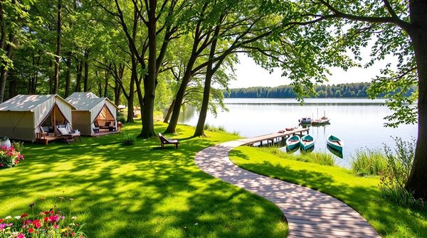 Camping en gironde : luxe et loisirs au domaine les carrelets